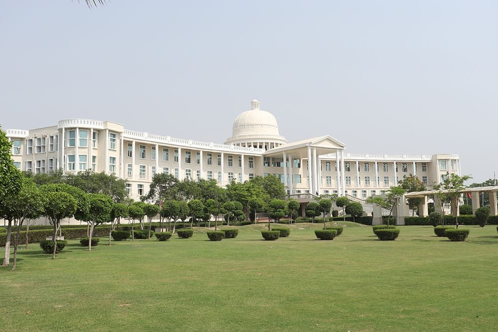 Side Facade of Noida International University, Noida, India